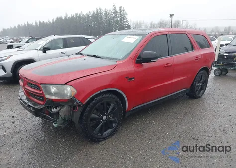 2012 Dodge Durango R/T из США, поврежденный, VIN 1C4SDHCT0CC206584